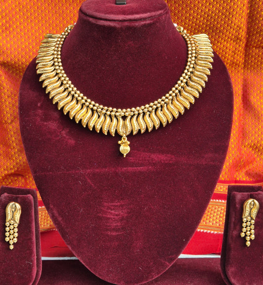 Kerala Style Traditional Necklace Set